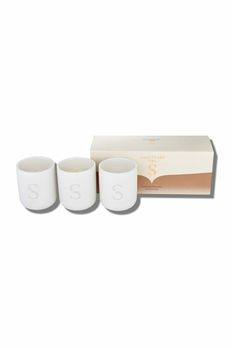 Perfume Set * | Sanctuary Spa Candle Trio Gift Set Hot Selling