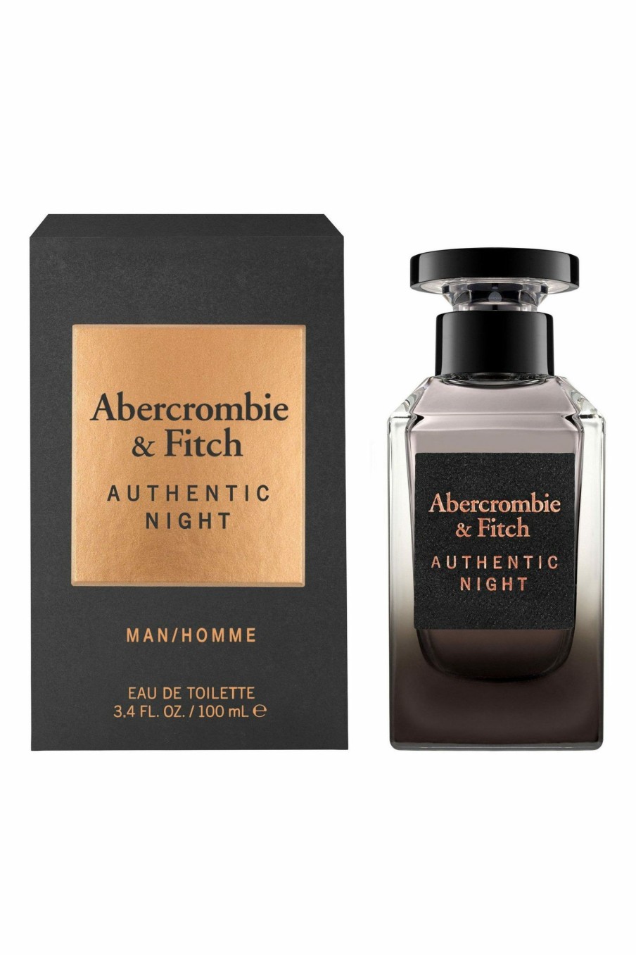 Toilette * | Abercrombie & Fitch Authentic Night For Men Eau De Toilette 100Ml Fashion