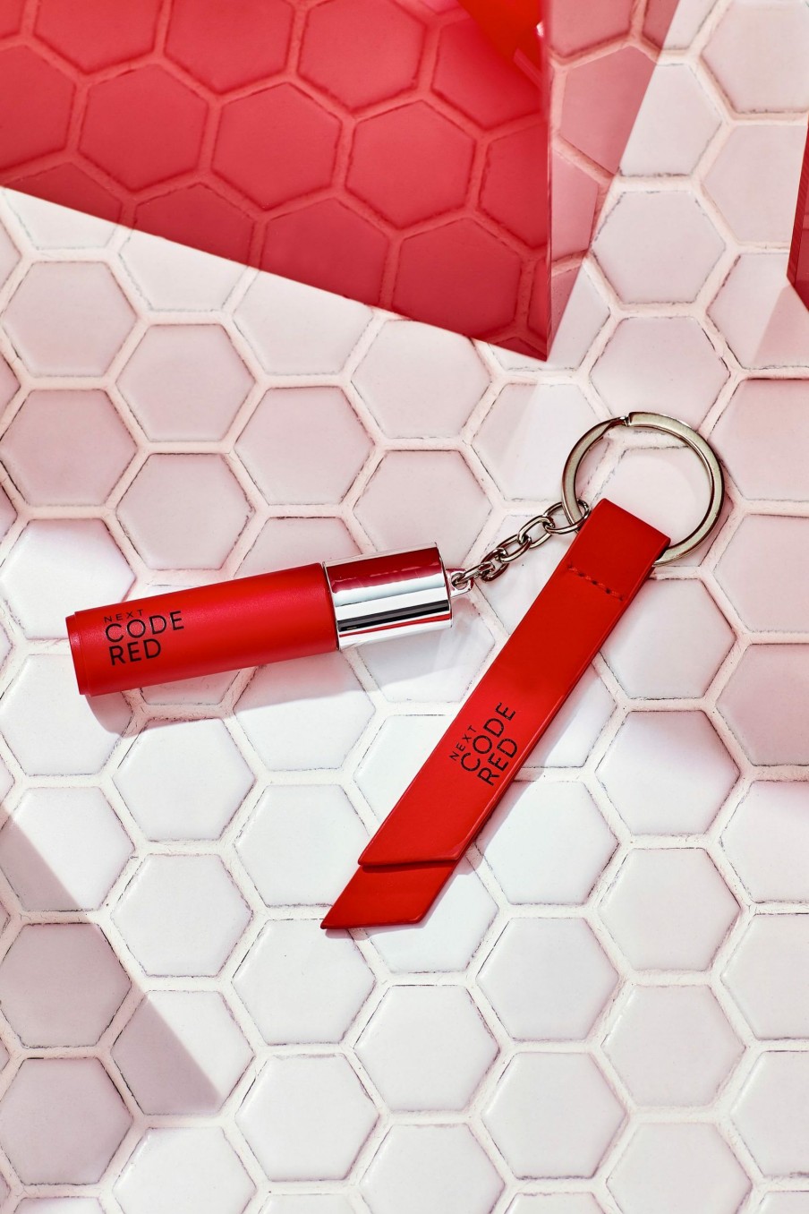 Perfume Set * | Code Red Eau De Toilette And Key Ring Gift Set Cut Price