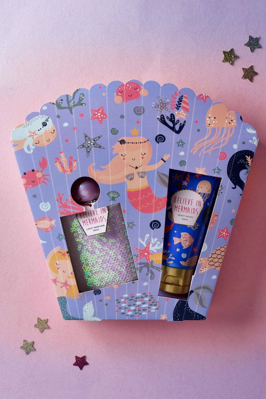 Perfume Set * | Kids Mermaid 50Ml Light Fragrance And 50Ml Body Wash Set Closeout Sale