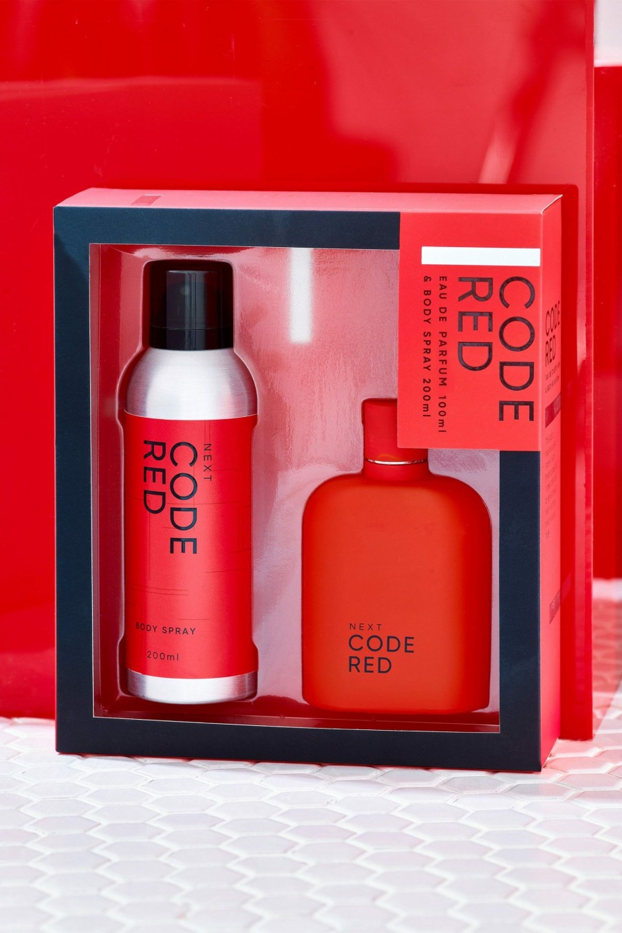 Perfume Set * | Code Red 100Ml Eau De Parfum And Body Spray 200Ml Gift Set Limited Edition