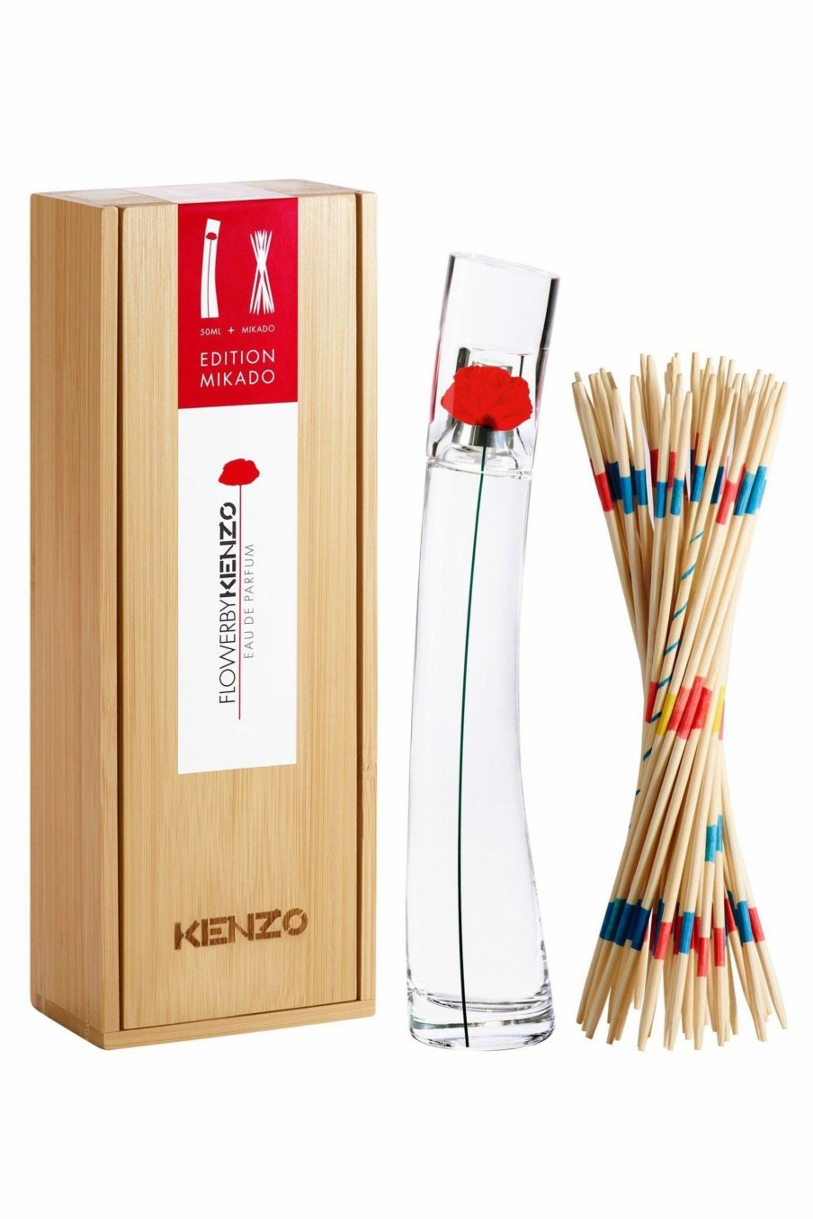 Perfume Set * | Kenzo Flower By Kenzo Eau De Parfum 50Ml Mikado Set Top Selling