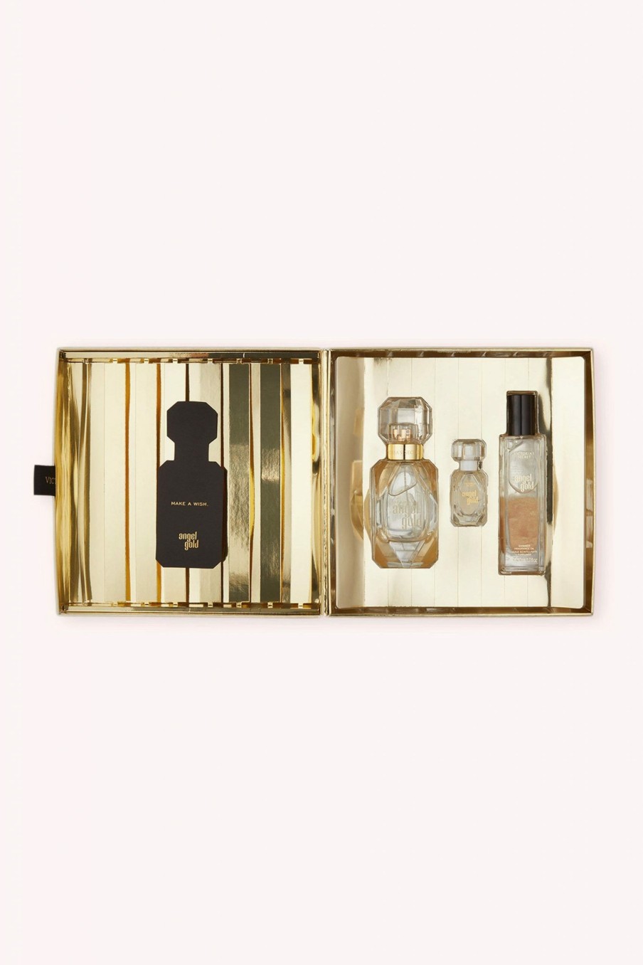 Perfume Set * | Victoria'S Secret Angel Gold 3 Piece Gift Set Closeout Sale